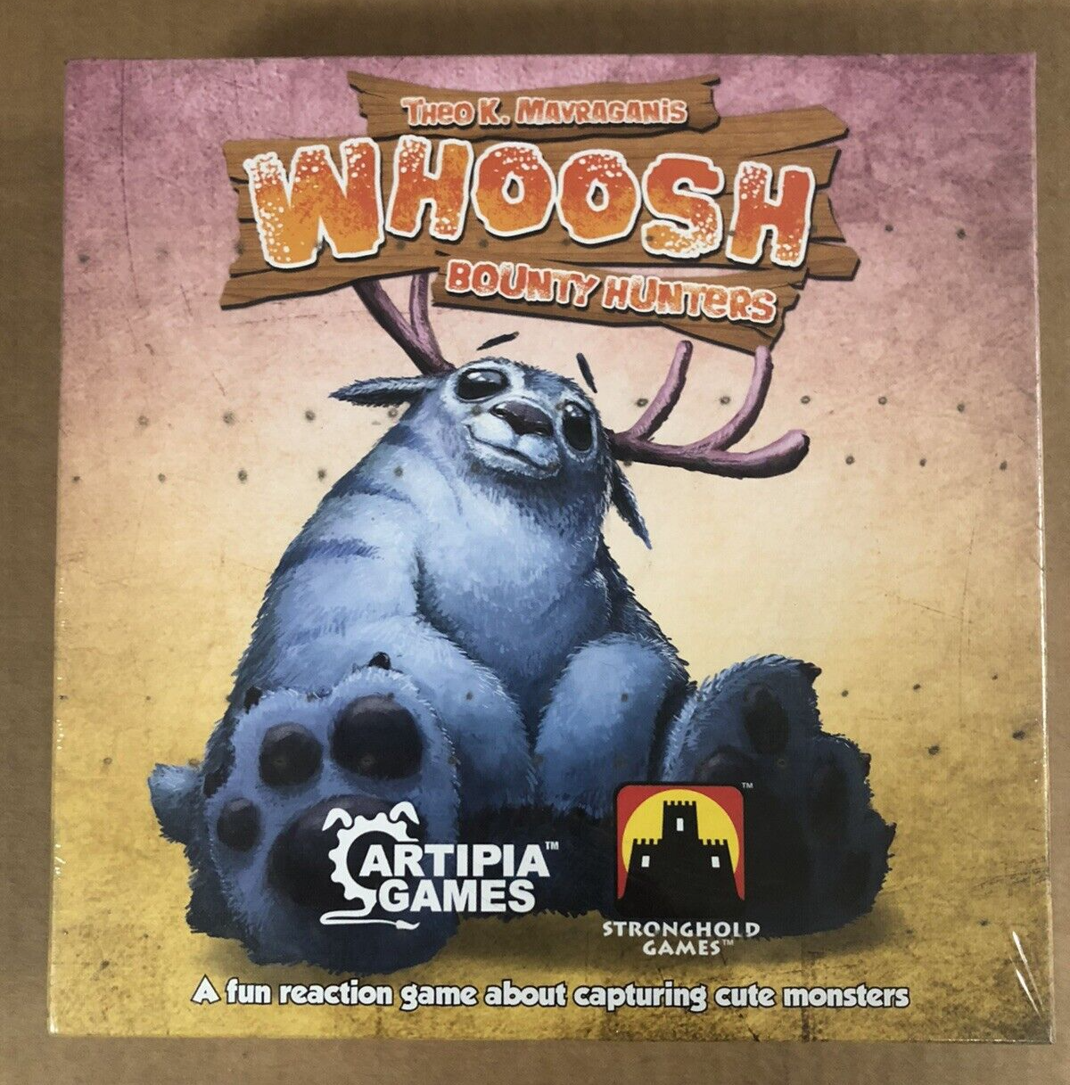 Whoosh Bounty Hunters Card Game Capturing Cute Monsters Stronghold Games NIB