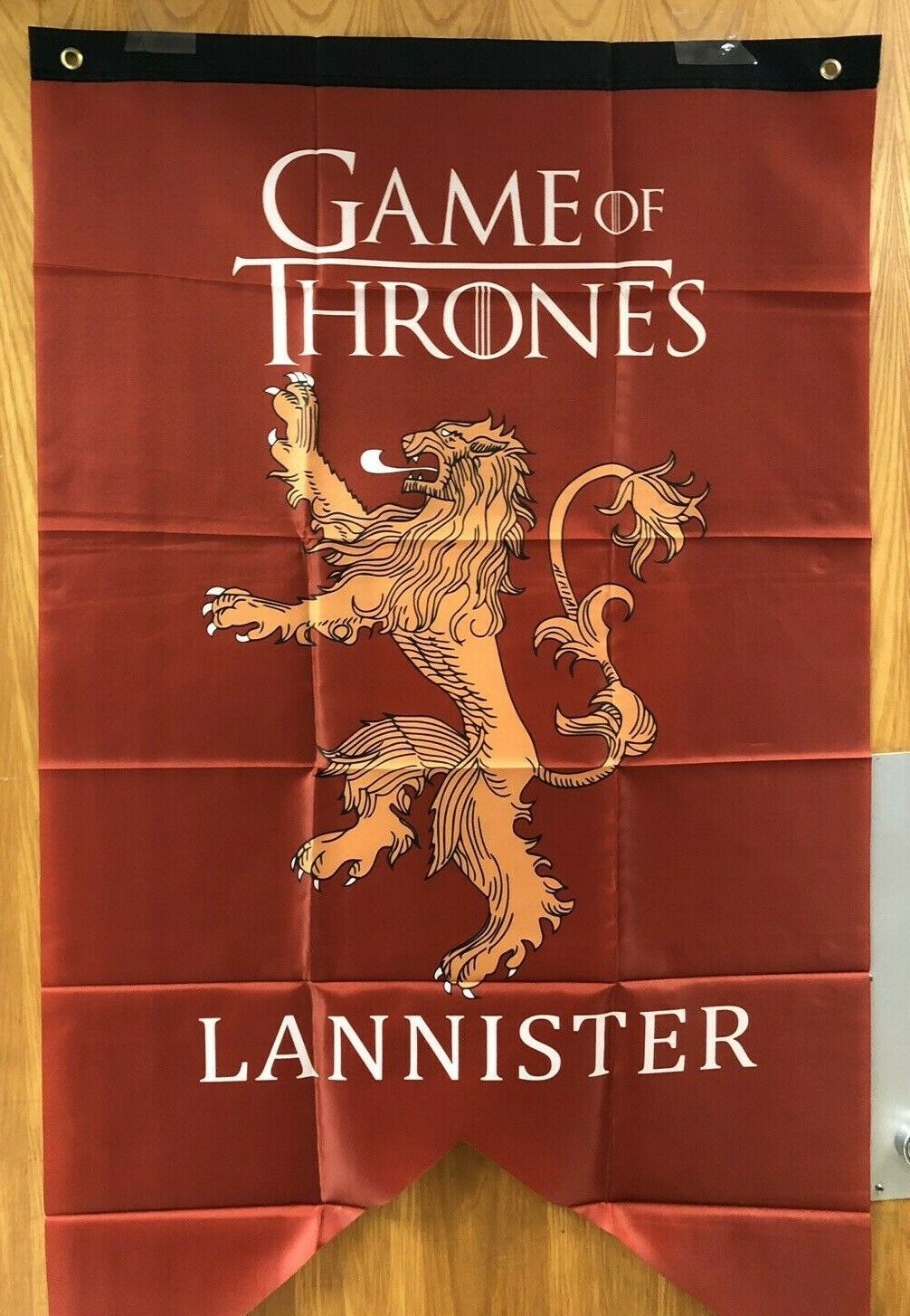 Lannister Game of Thrones GOT Tournament Banner Flag 29" x 49" NIP