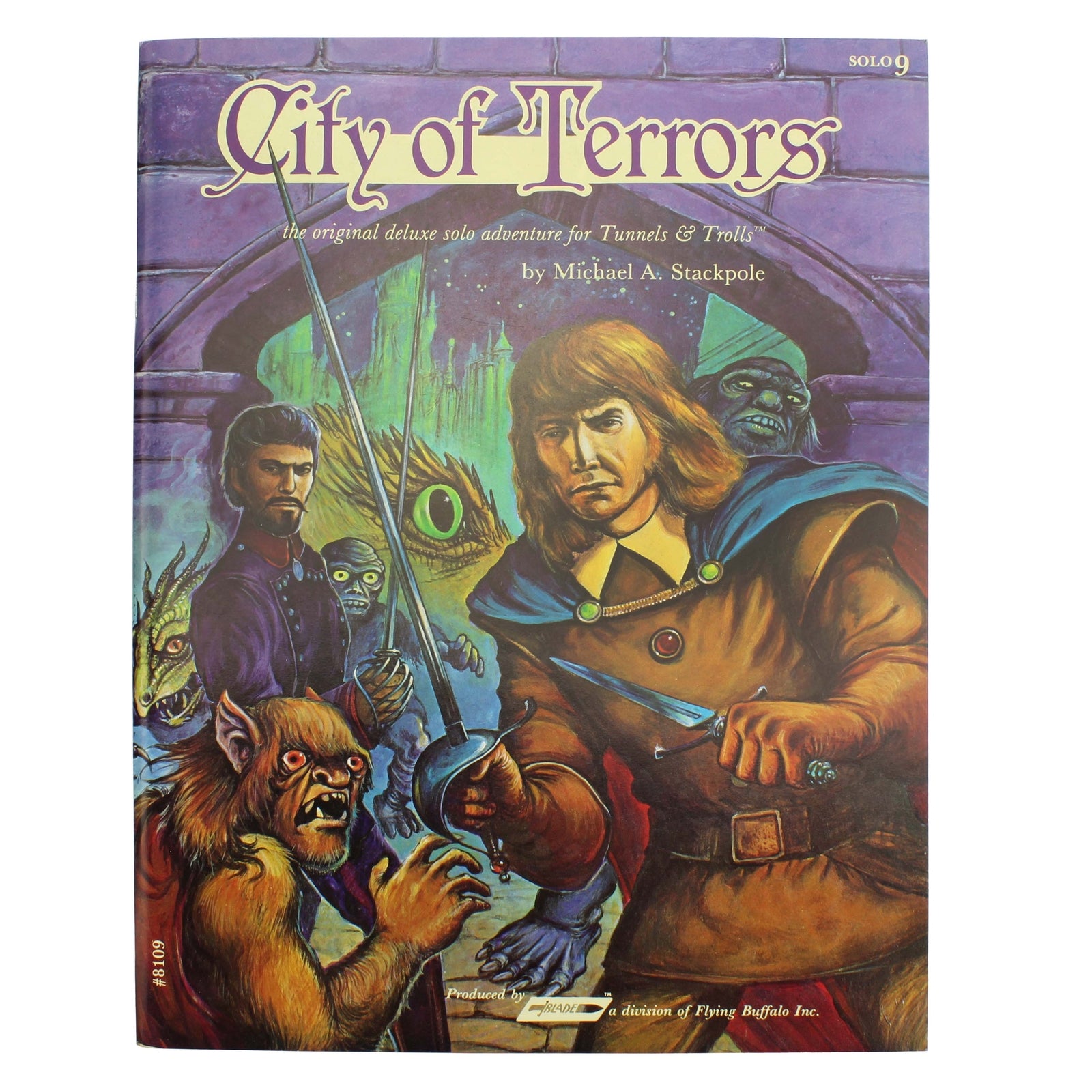 Tunnels & Trolls Solo Adventure 9: City of Terrors (Original)
