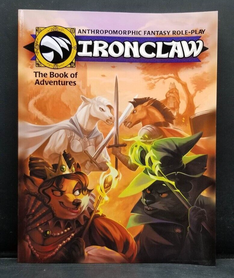 Ironclaw The Book of Adventures RPG Book Sanguine Games