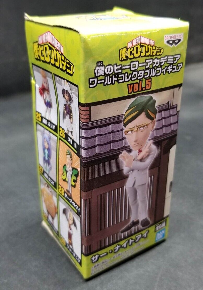 Sir Nighteye My Hero Academia World Collectable Figure WCF Vol 5 Banpresto NIB