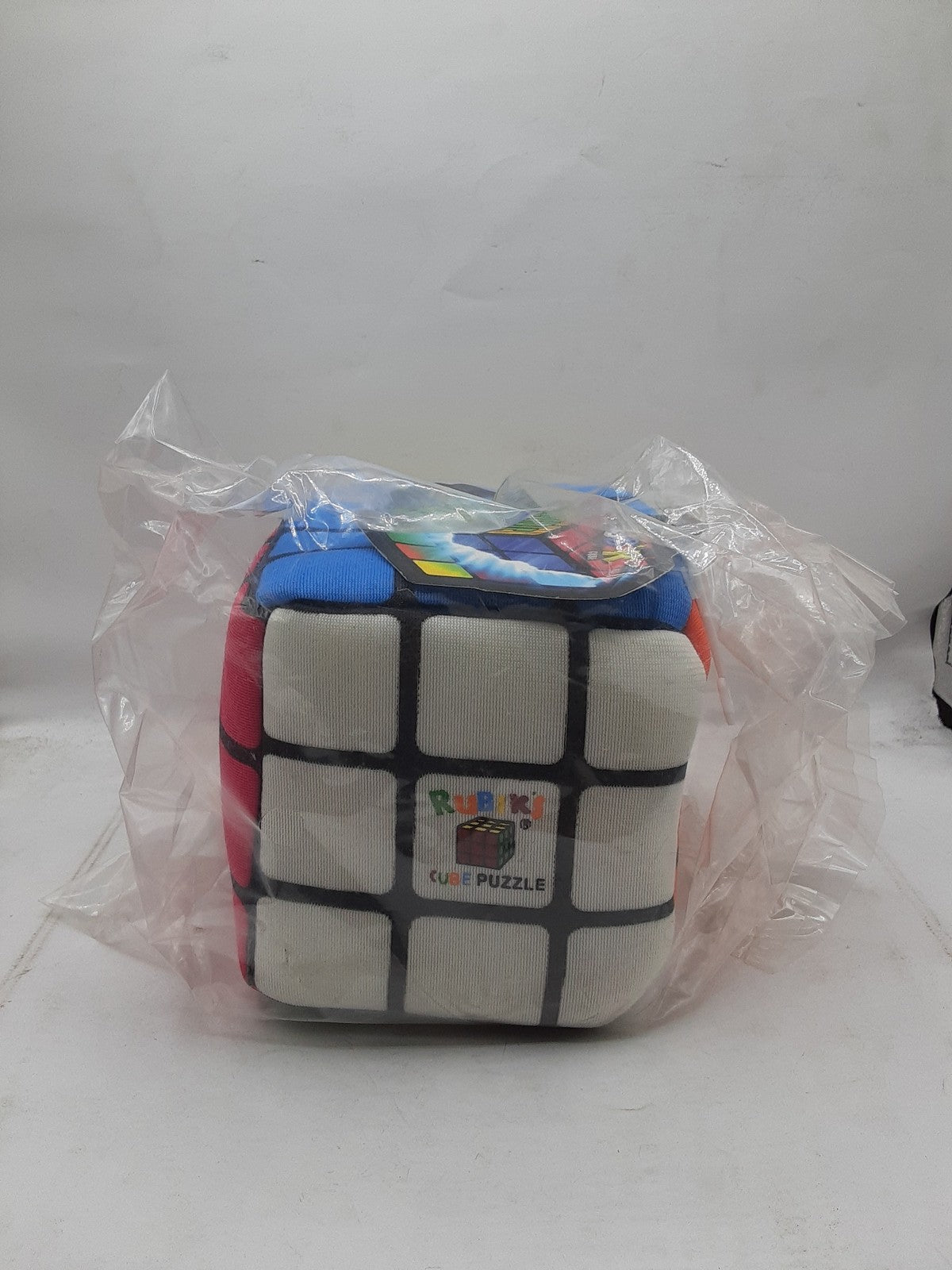 Toy Vault Rubik's Cube Reversible Cube Plush 5'' - New