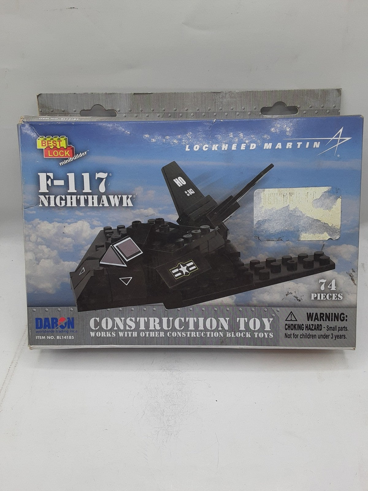 Best Lock Lockheed Martin F-117 Nighthawk Construction Toy