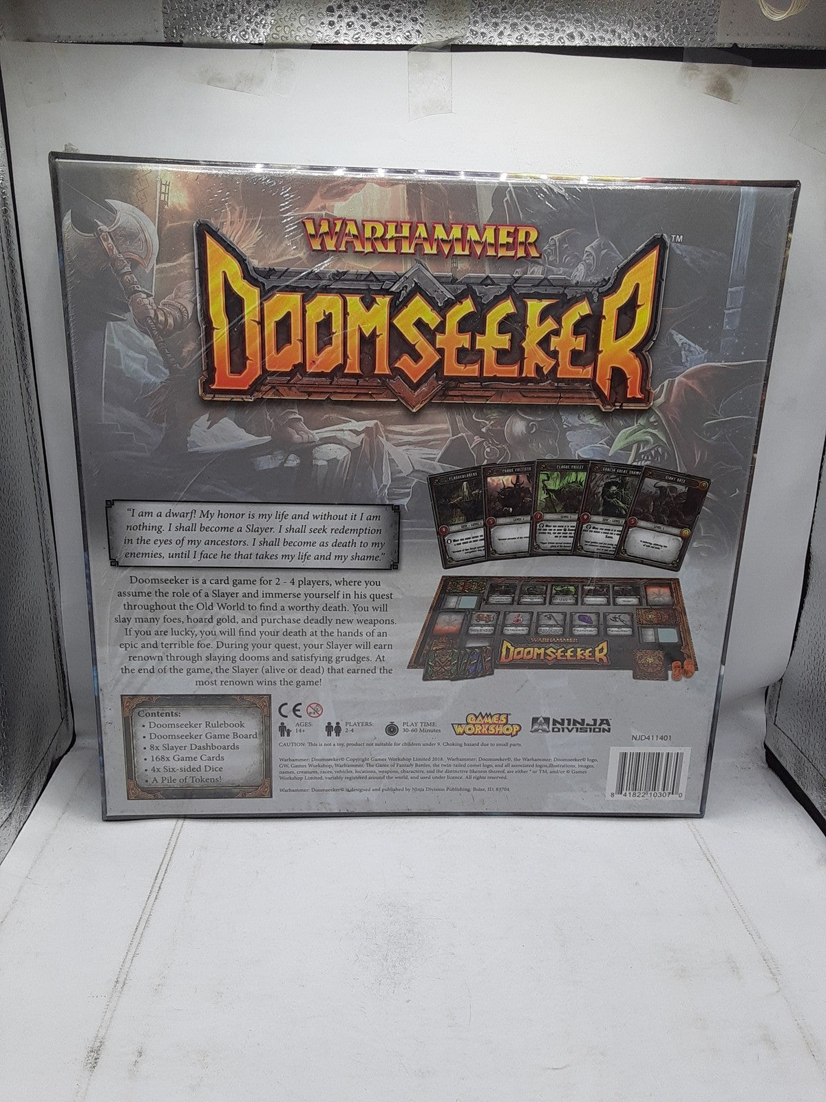 Ninja Division Publishing - Warhammer: Doomseeker - A Game by David Freeman -