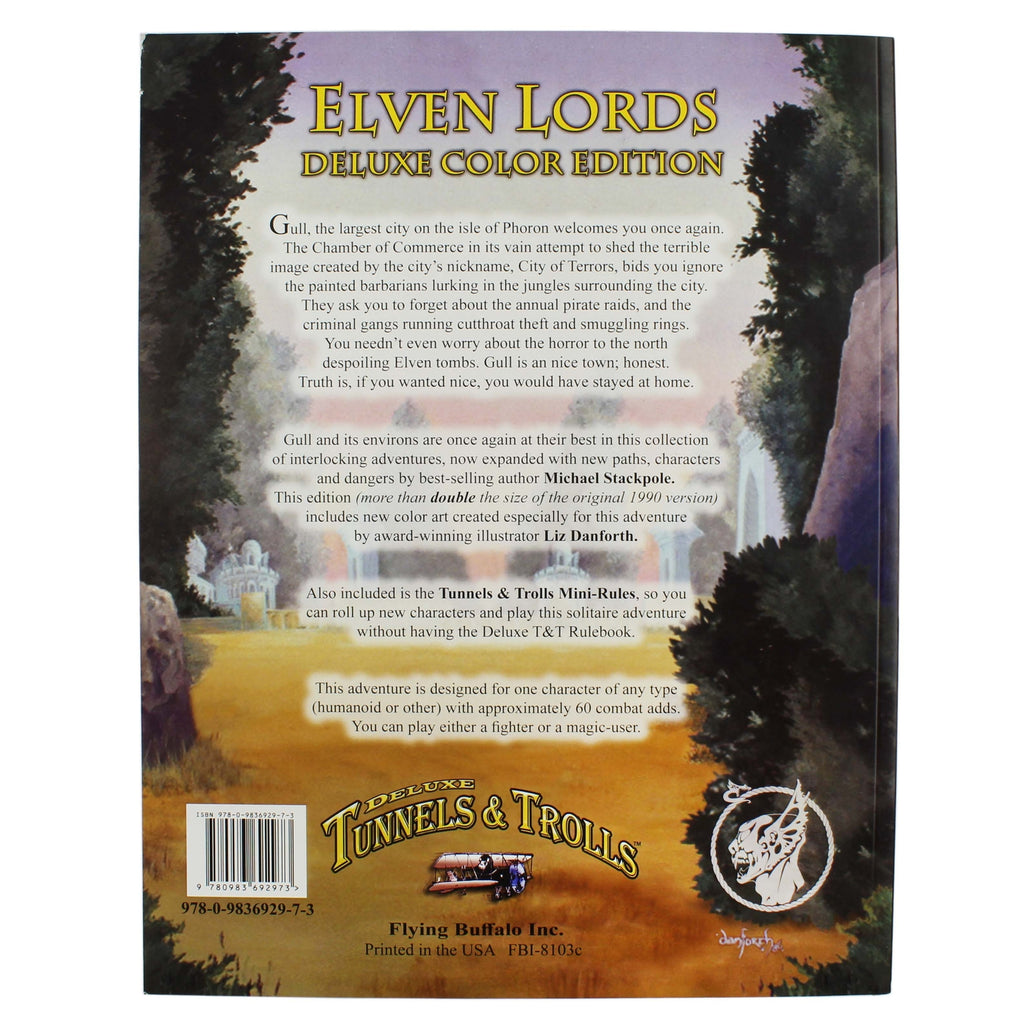 Tunnels & Trolls Solo Adventure 30: Elven Lords Deluxe (Color) Edition