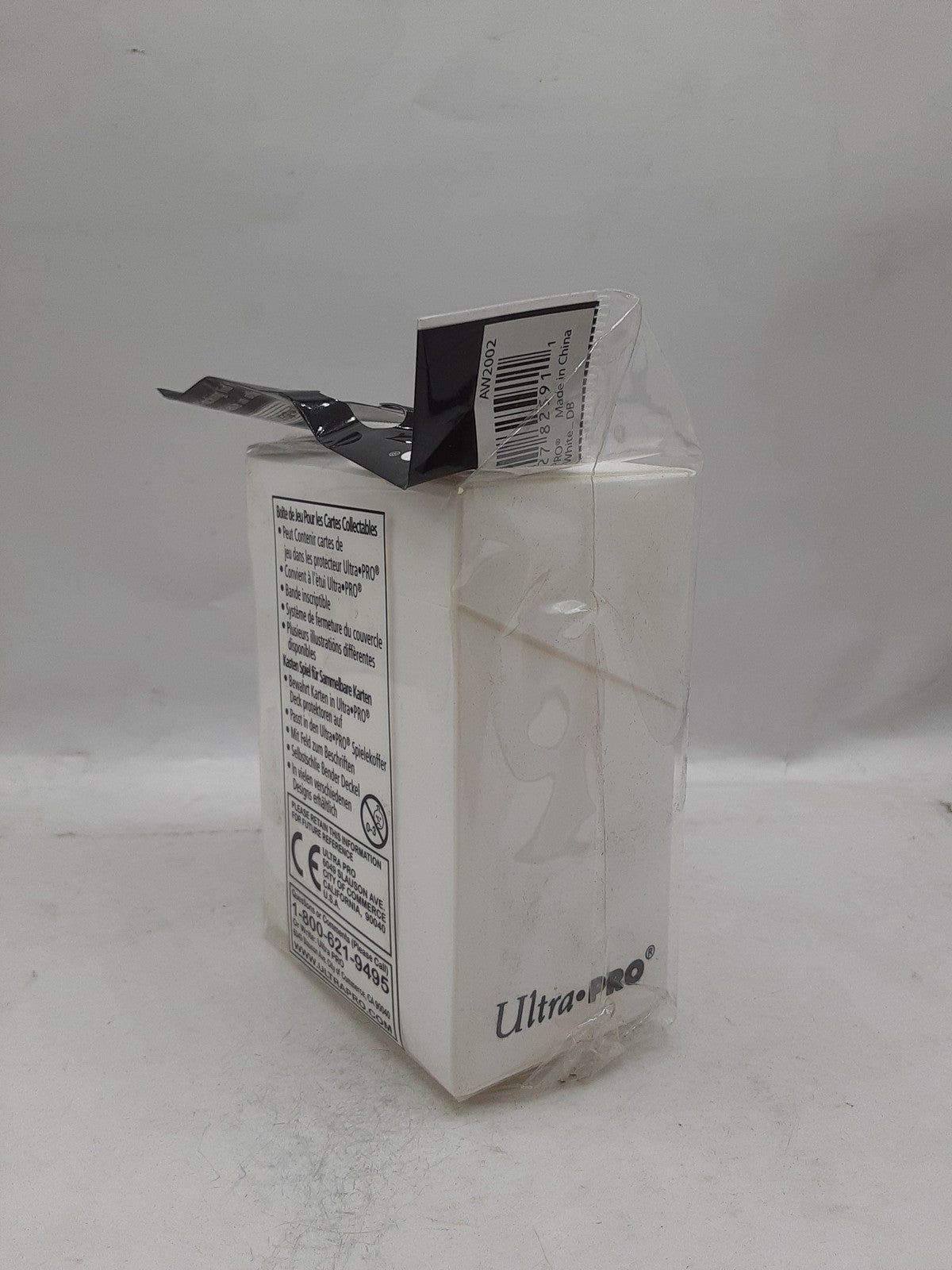 Ultra Pro Deck Boxes - White Case