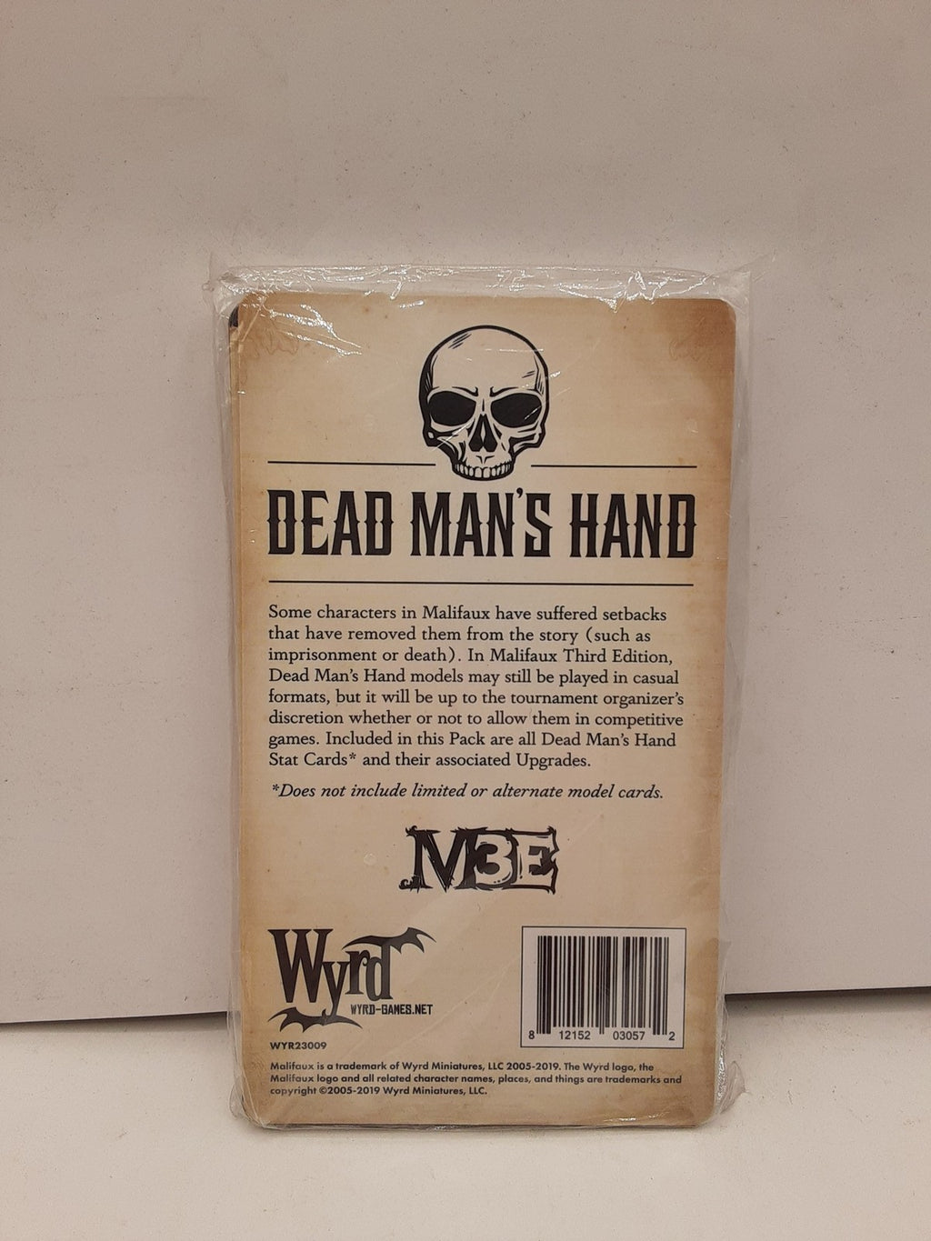 Malifaux (M3E): Dead Man's Hand Pack (Lot of 3)