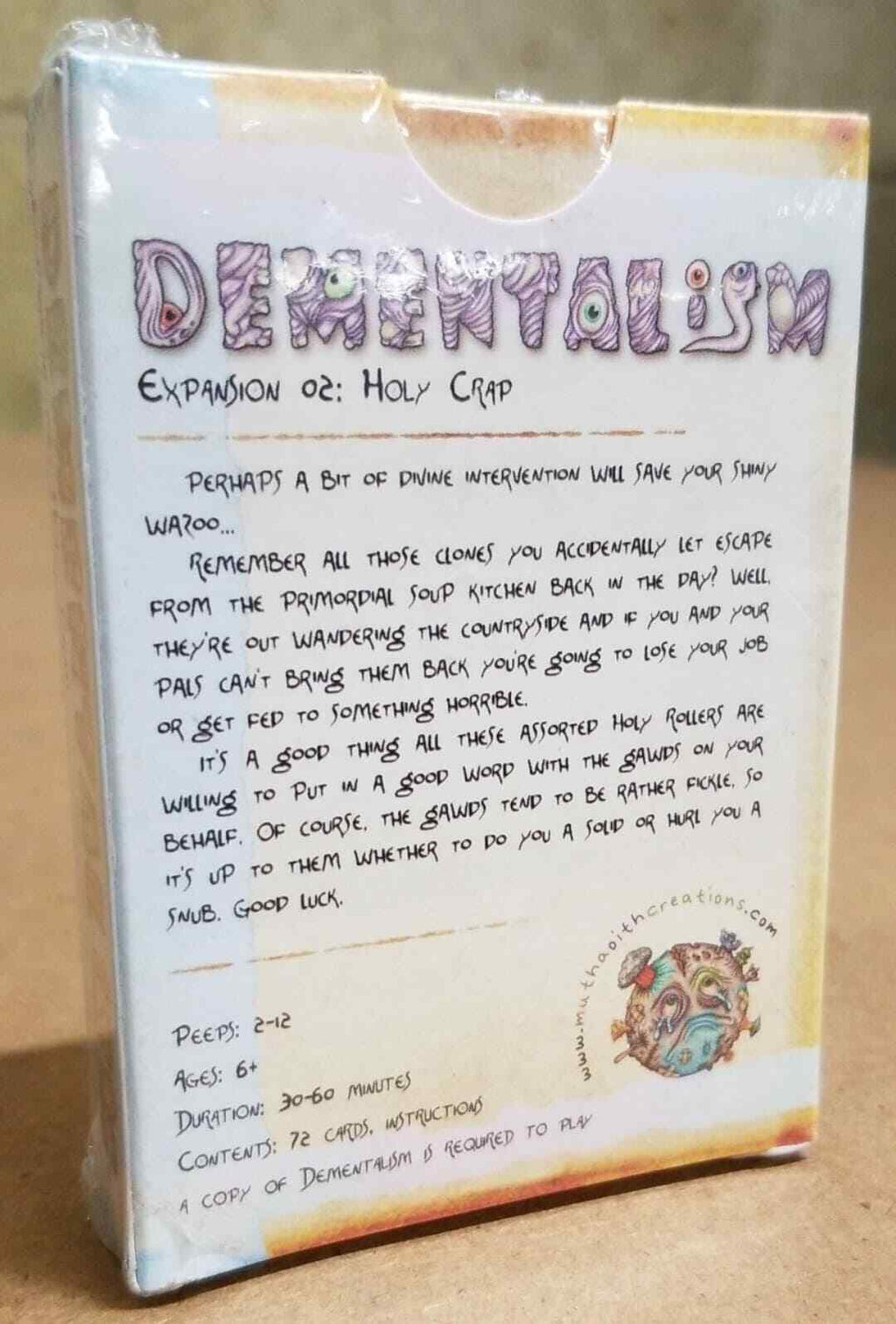 Dementalism Expansion #2: Holy Crap NEW SEALED