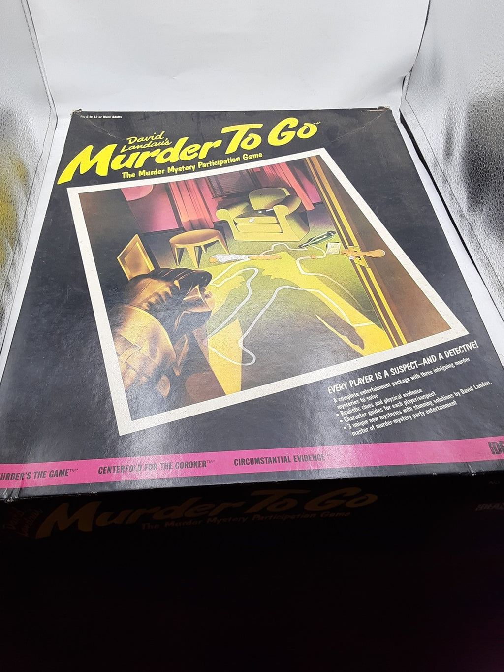 IDEAL David Landau's Murder to Go The Murder Mystery Participation Game