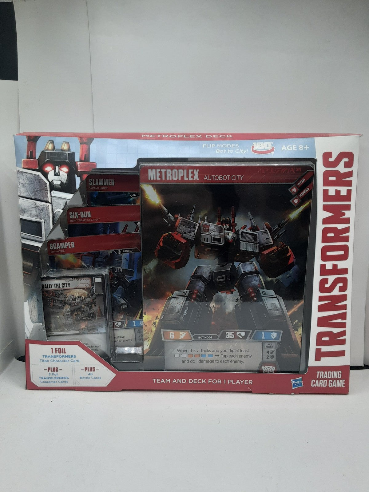 Hasbro Transformers Trading Card Game Team And Deck For 1 Player