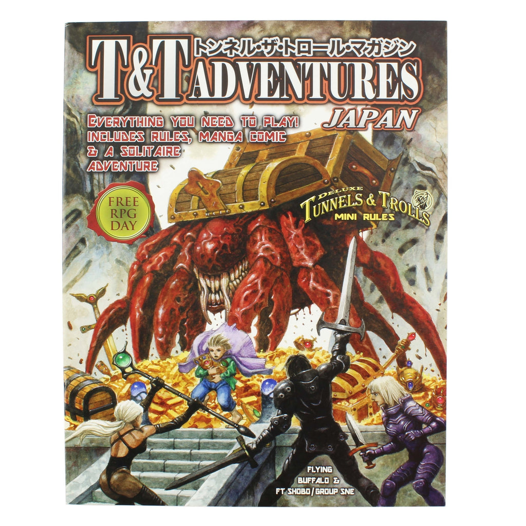 Tunnels & Trolls Adventures - Japan (Free RPG Day 2018), Solo Module