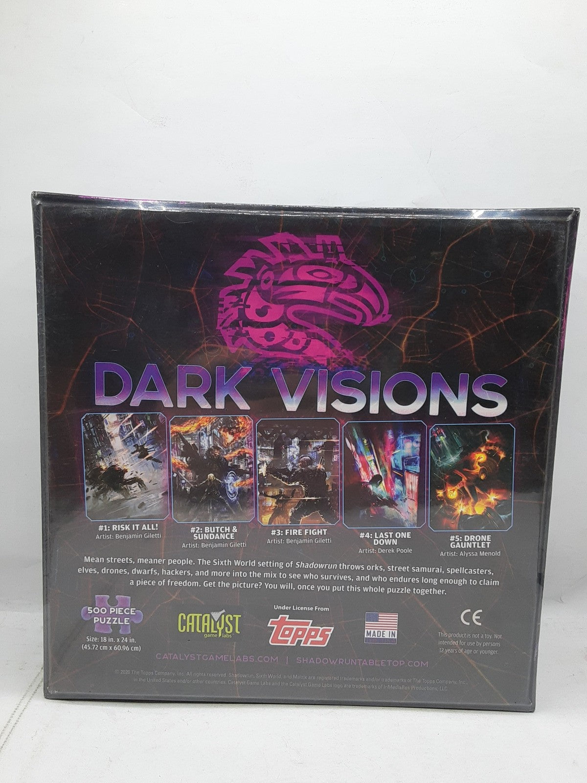 Shadowrun - Last One Down Puzzle - 500 pcs
