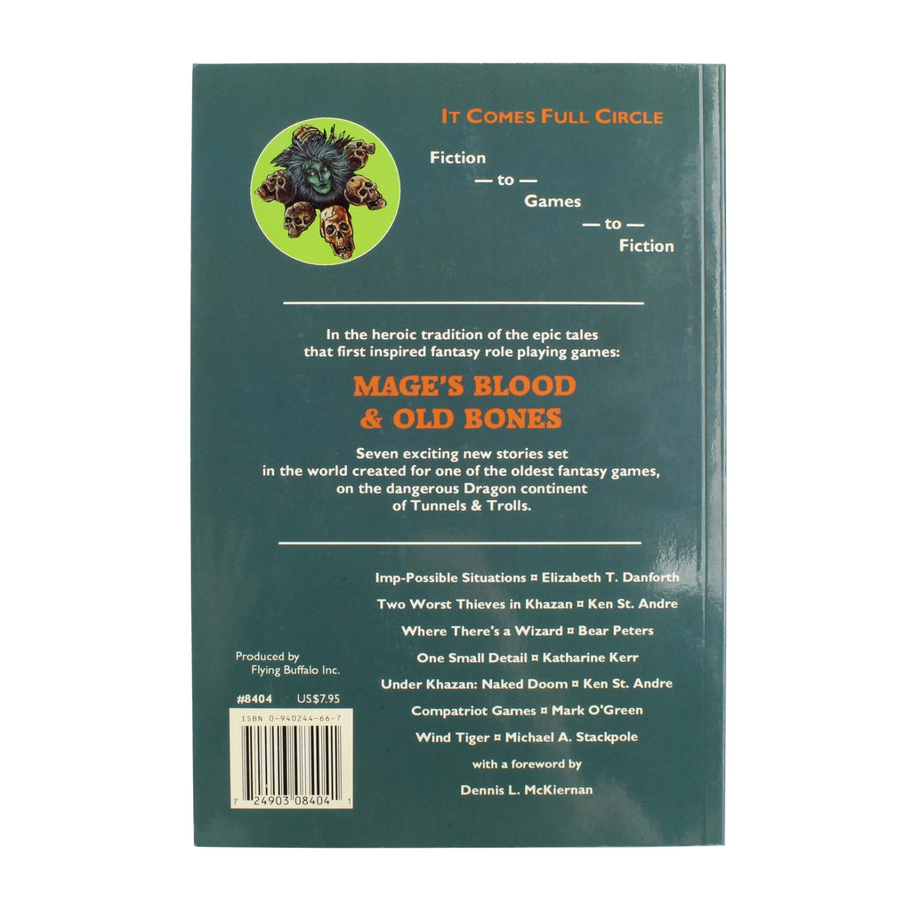 Mage's Blood & Old Bones: A Tunnels & Trolls Anthology