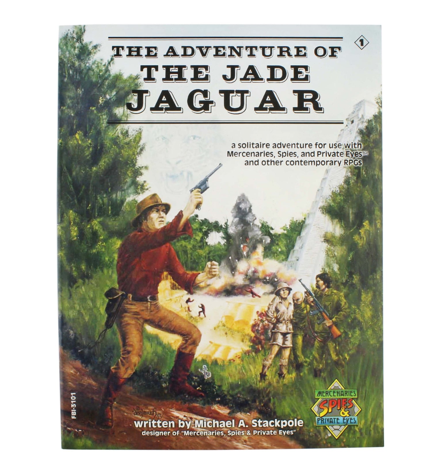 Mercenaries, Spies & Private Eyes: Jade Jaguar Solo Adventure