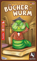 Bookworm Bucherwurm Pegasus Spiele Game SEALED German/English FUN FREE SHIPPING