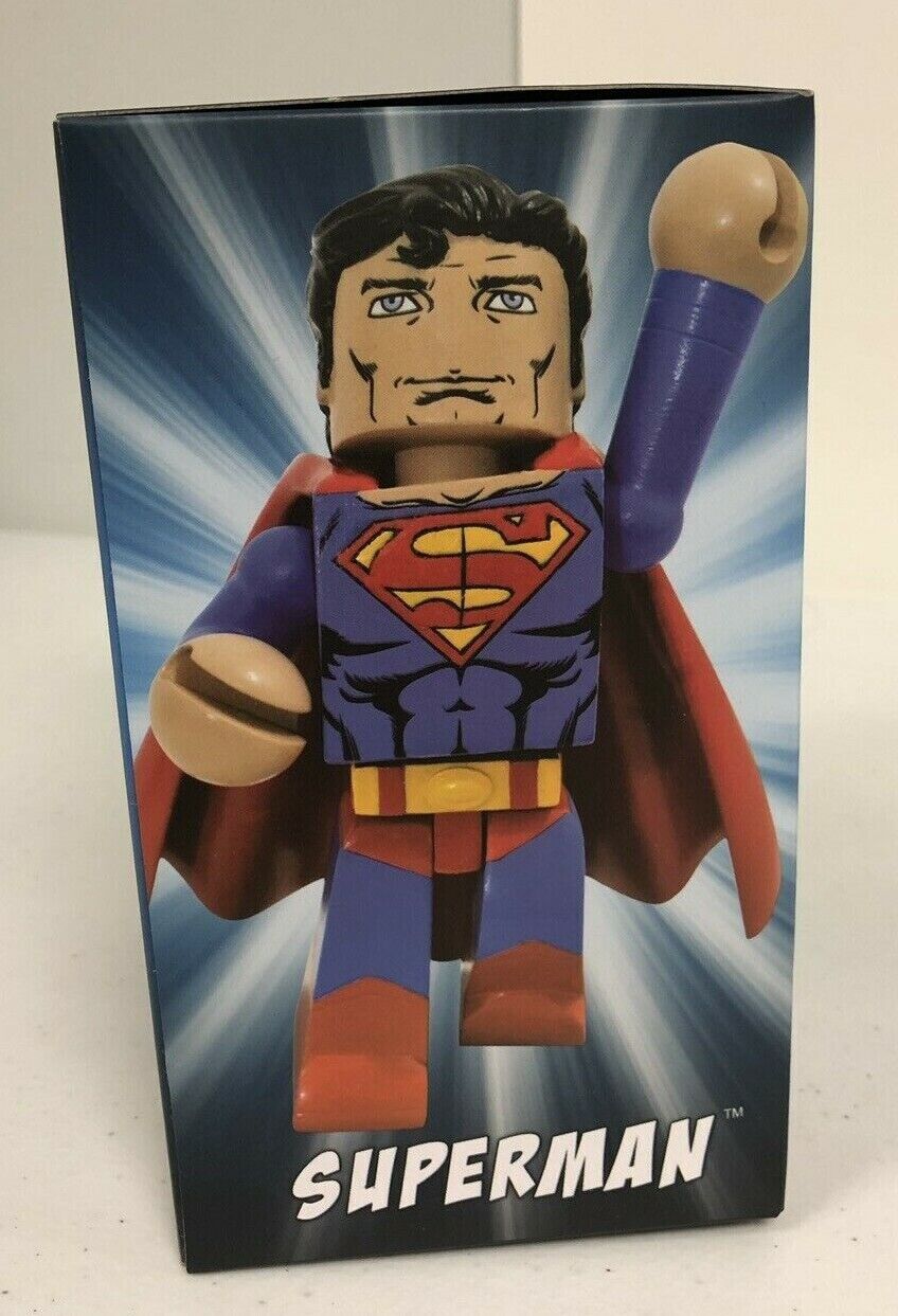 DC Wonder Woman + Superman Vinyl Figure (Diamond Select) Lot of 2 NIB