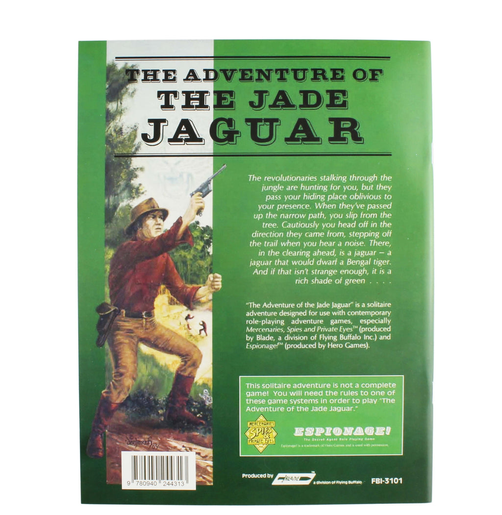 Mercenaries, Spies & Private Eyes: Jade Jaguar Solo Adventure