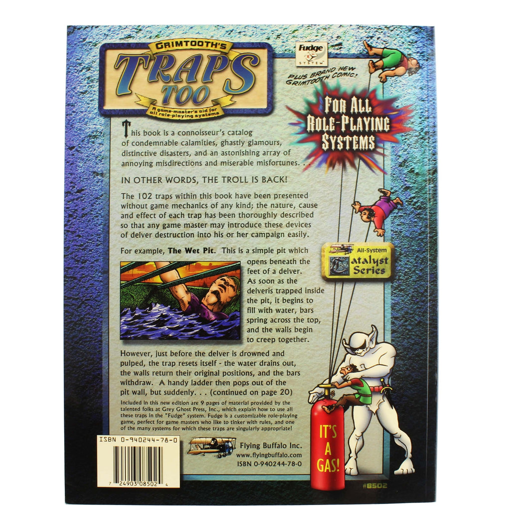 Grimtooth's Traps Too, Paperback