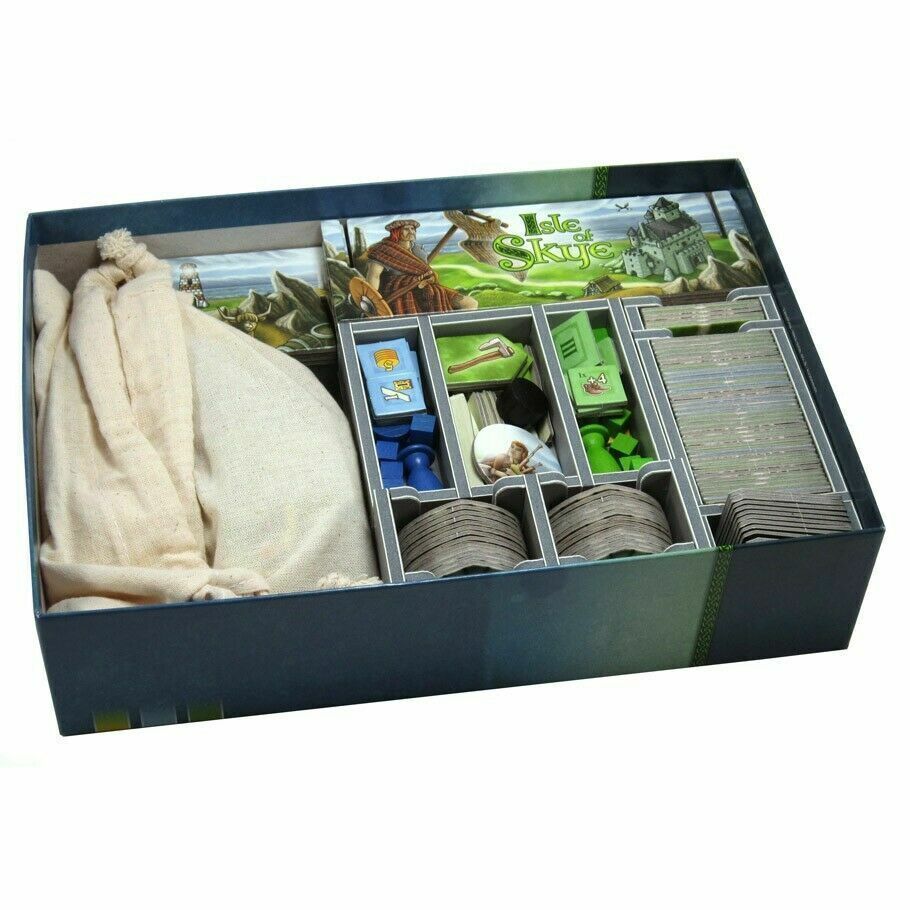Folded Space: Isle of Skye Board Game Organizer Insert NEW