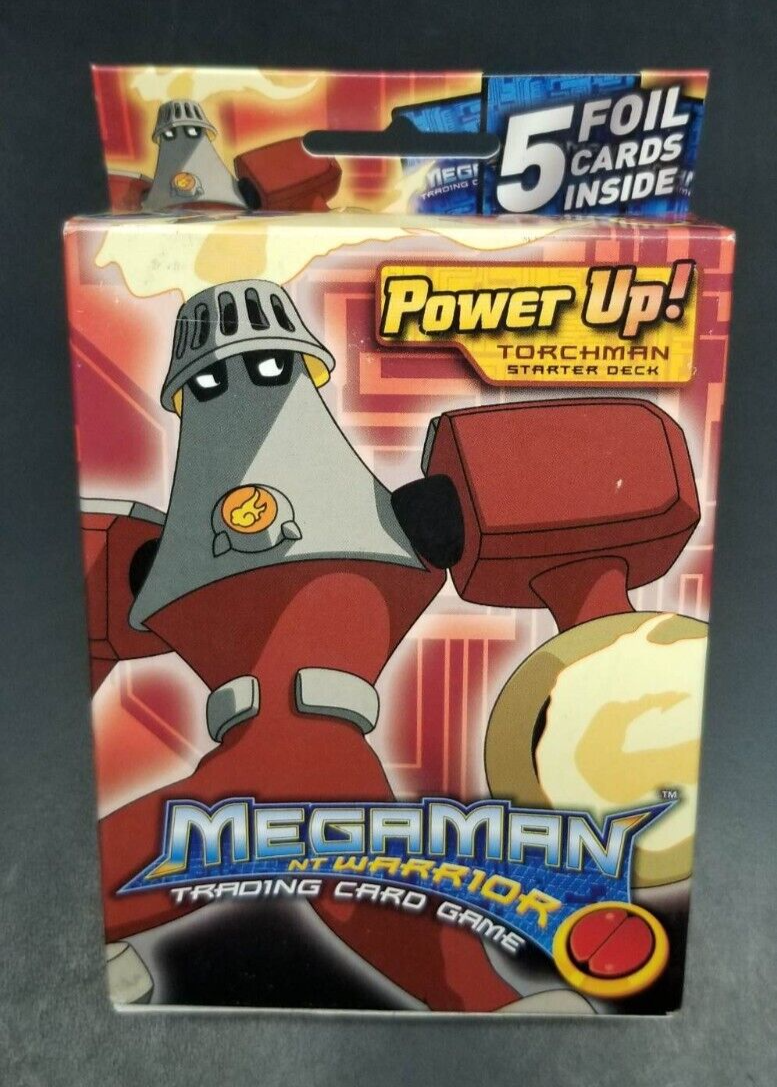Mega Man NT Warrior TORCHMAN Starter Deck TCG Game NEW SEALED