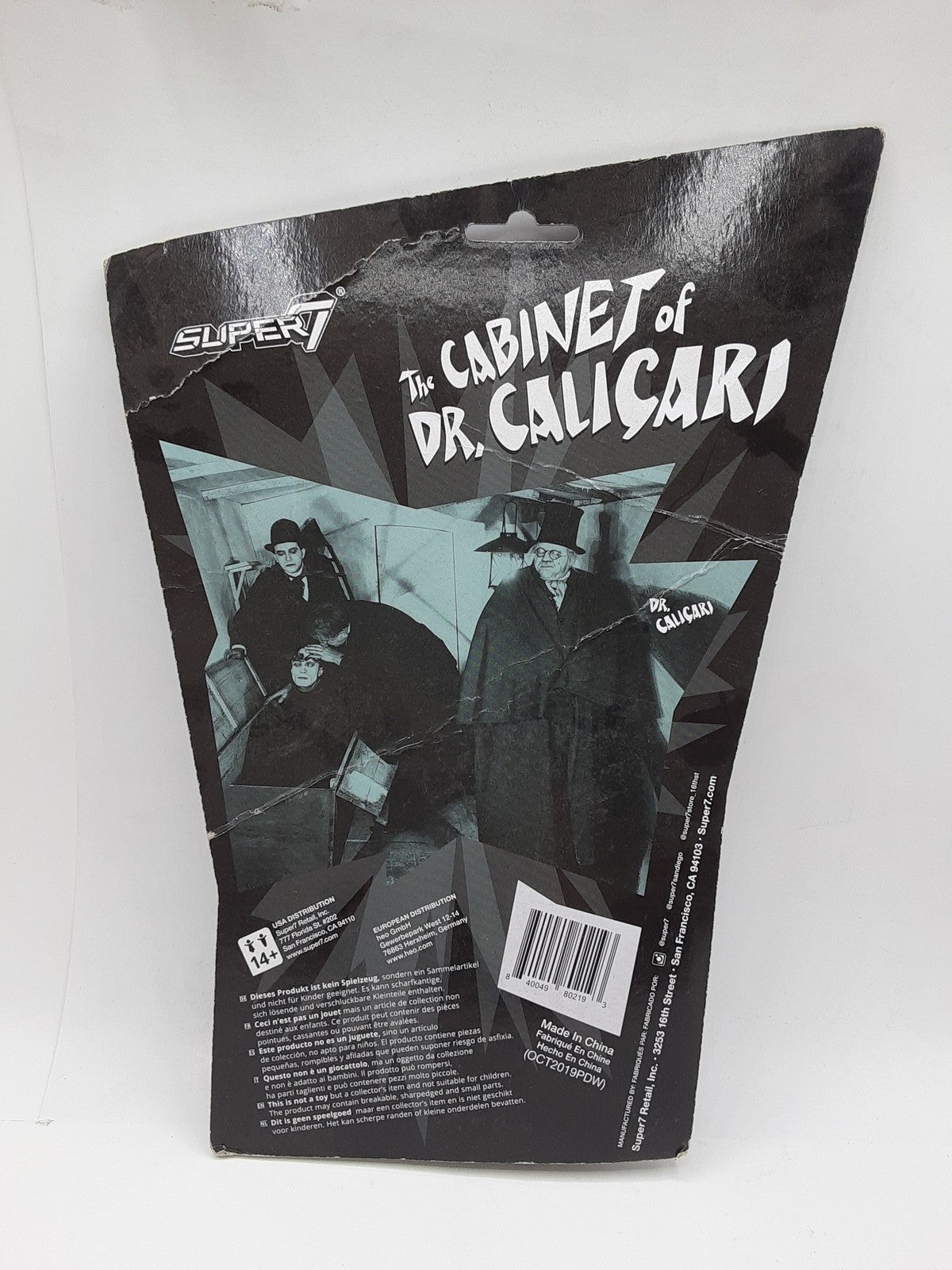 ReAction Figures The Cabinet of Dr. Calicari