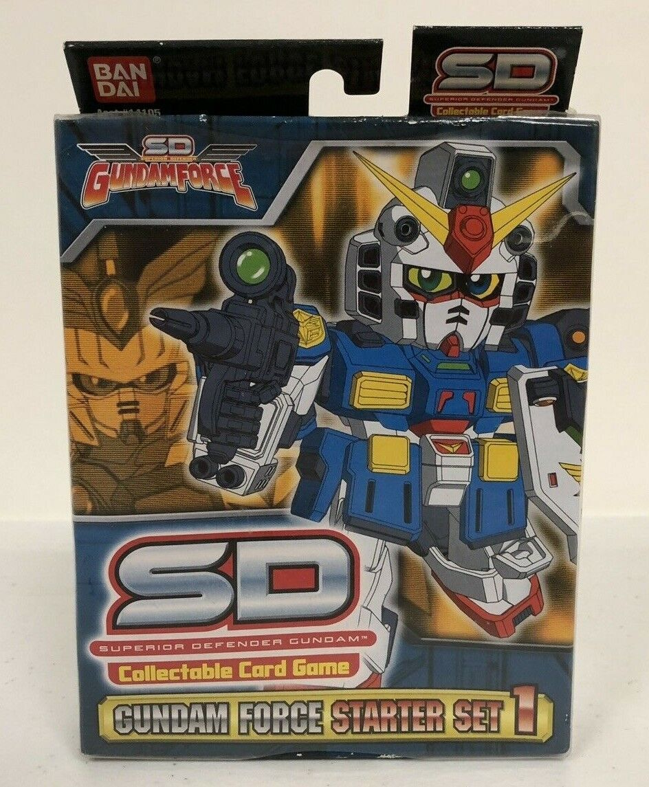 Gundam Force Starter Set 1 Superior Defender Collectable Card Game CCG NIB