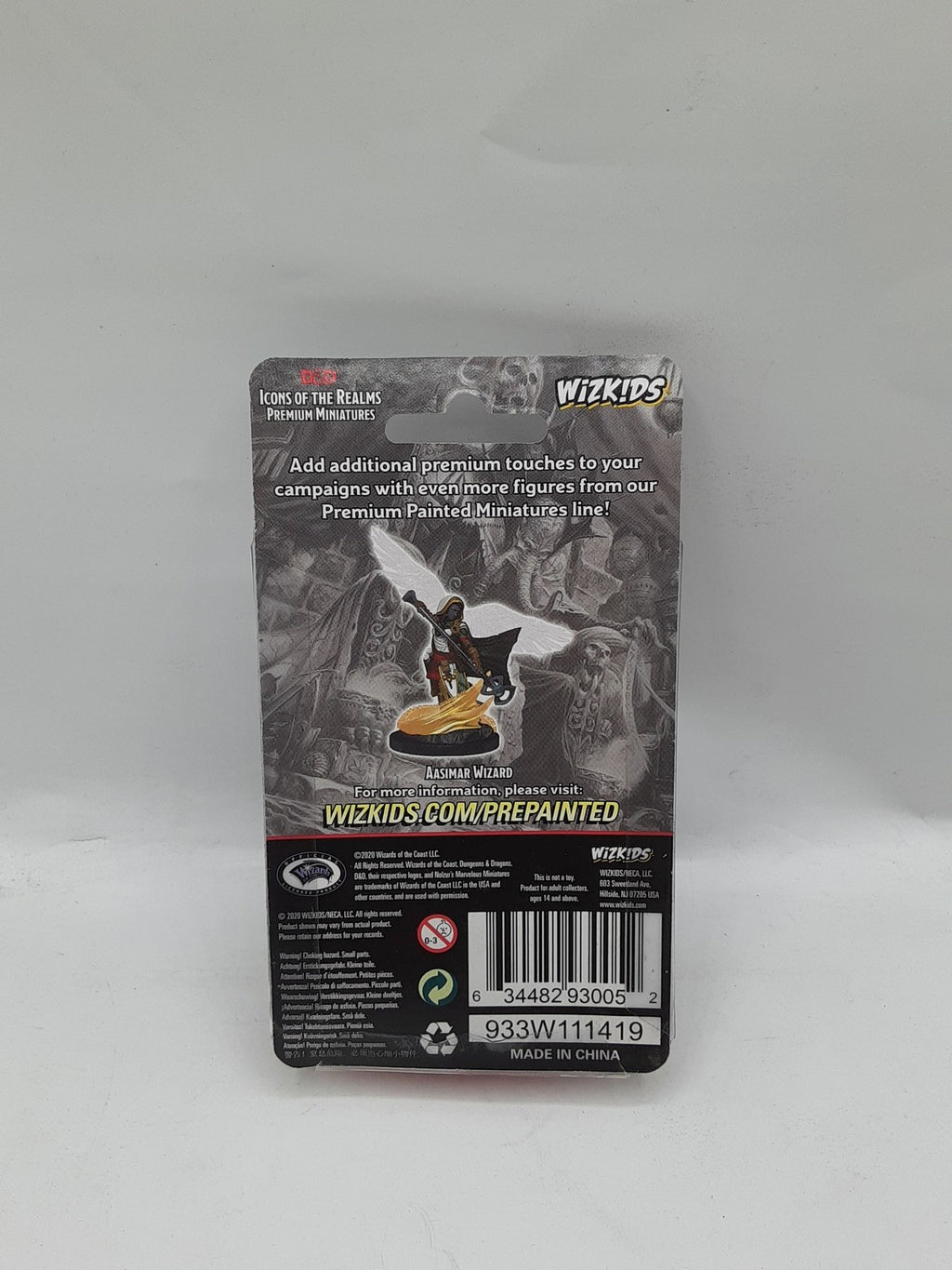 Dungeons and Dragons Icons of The Realms Premium Miniatures Aasimar Wizard
