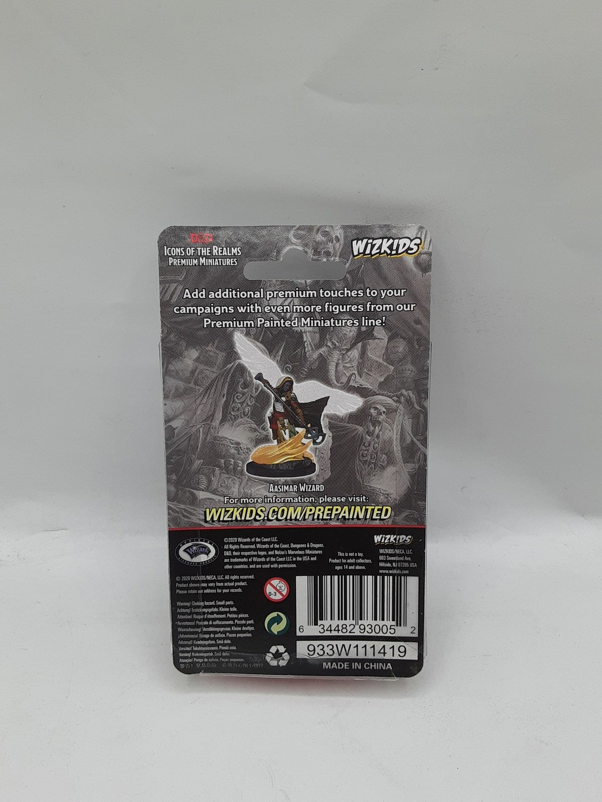 Dungeons and Dragons Icons of The Realms Premium Miniatures Aasimar Wizard
