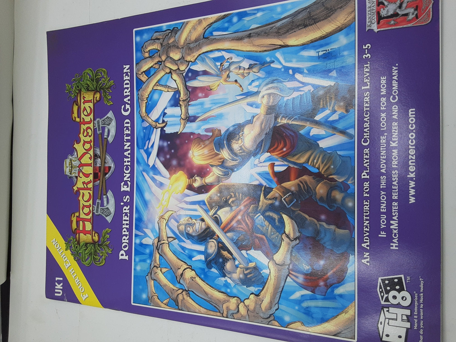 H8 Kenzer And Company FlackMaster Fourth Edition Porpher's Enchanted Garden UK1