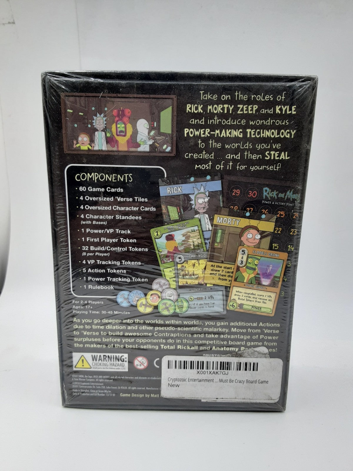 Rick and Morty The Ricks Must be Crazy Multiverse Game Cryptozoic