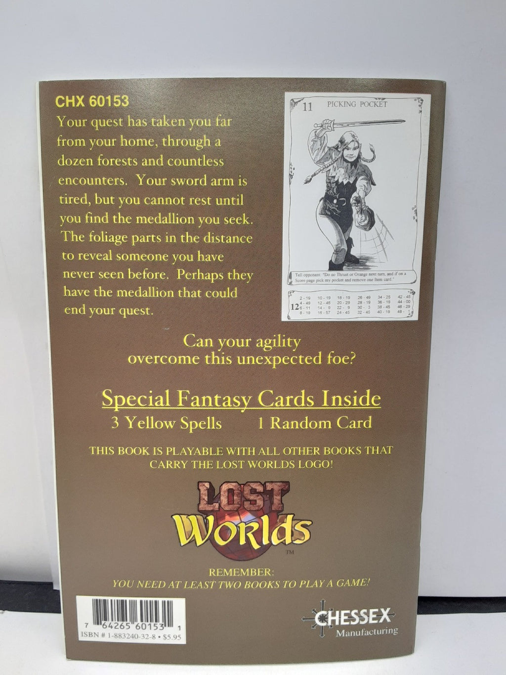 Lost Worlds - "Cimeree" Elkin Maid - Combat Picture Game