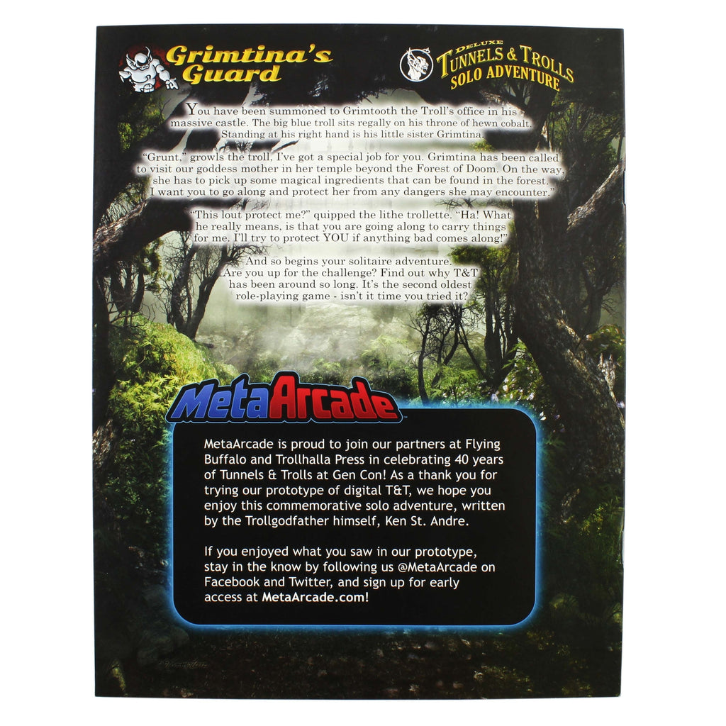 Tunnels & Trolls Solo Adventure 28: Grimtina's Guard