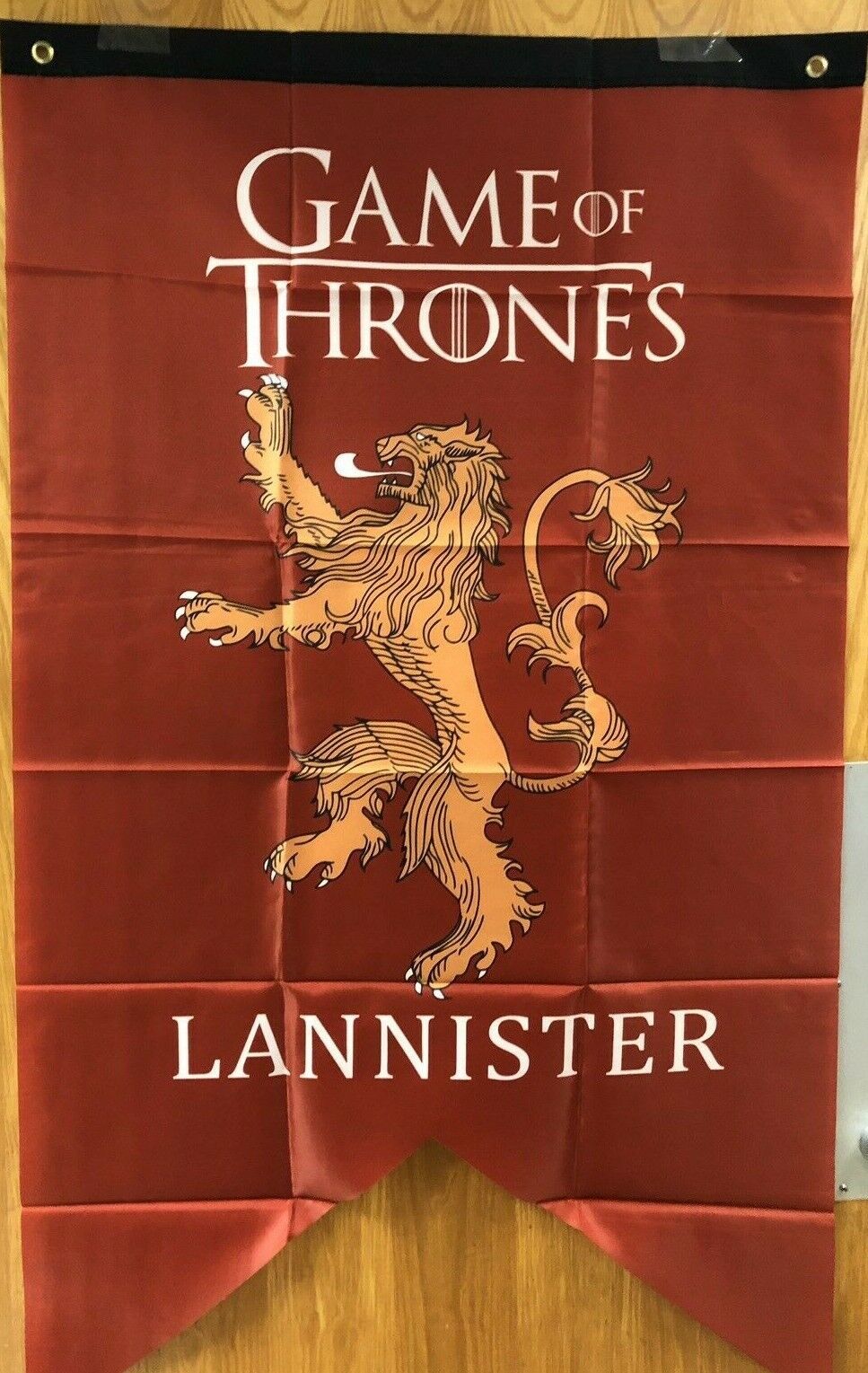 Lannister Game of Thrones GOT Tournament Banner Flag 29" x 49" NIP