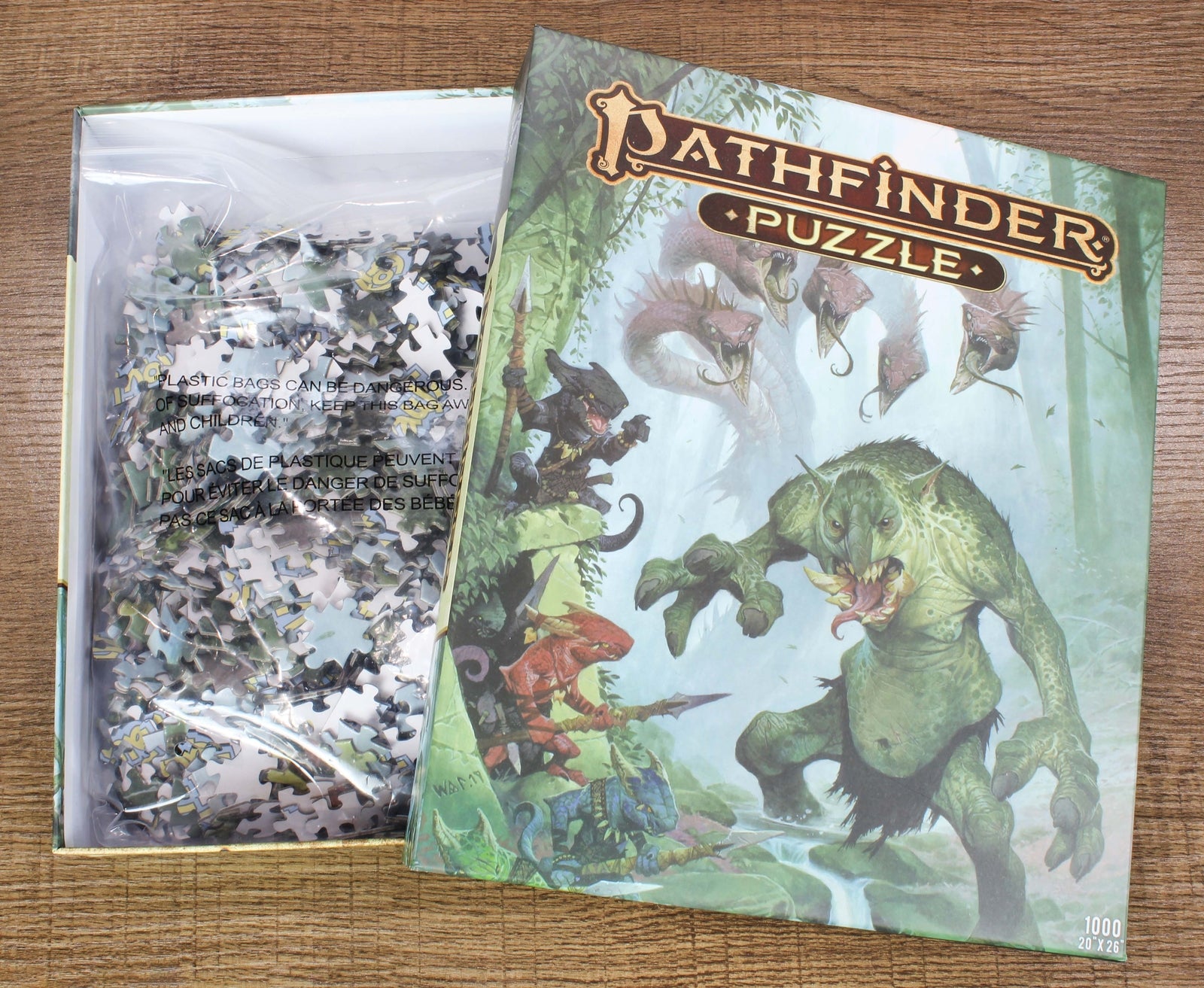 Bestiary Pathfinder 1,000pc Puzzle