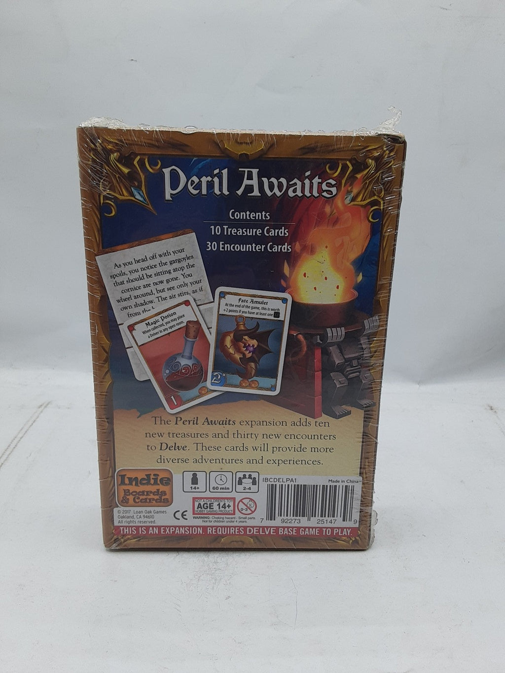 Delve Peril Awaits Expansion Boards & Cards NEW