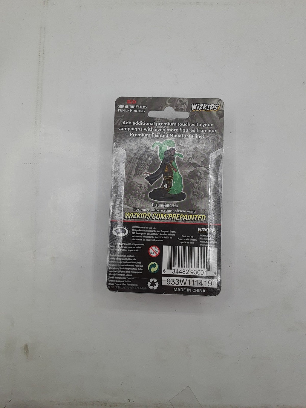 Dungeons and Dragons Icons of the Realms Premium Miniatures Tiefling Sorcerer