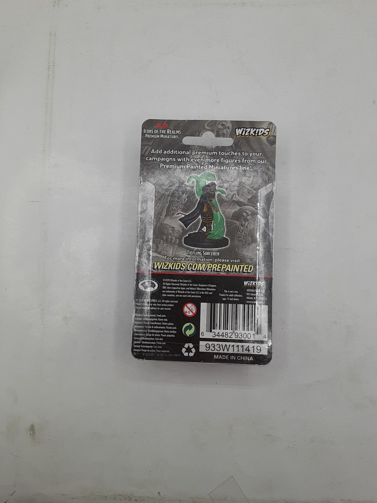 Dungeons and Dragons Icons of the Realms Premium Miniatures Tiefling Sorcerer