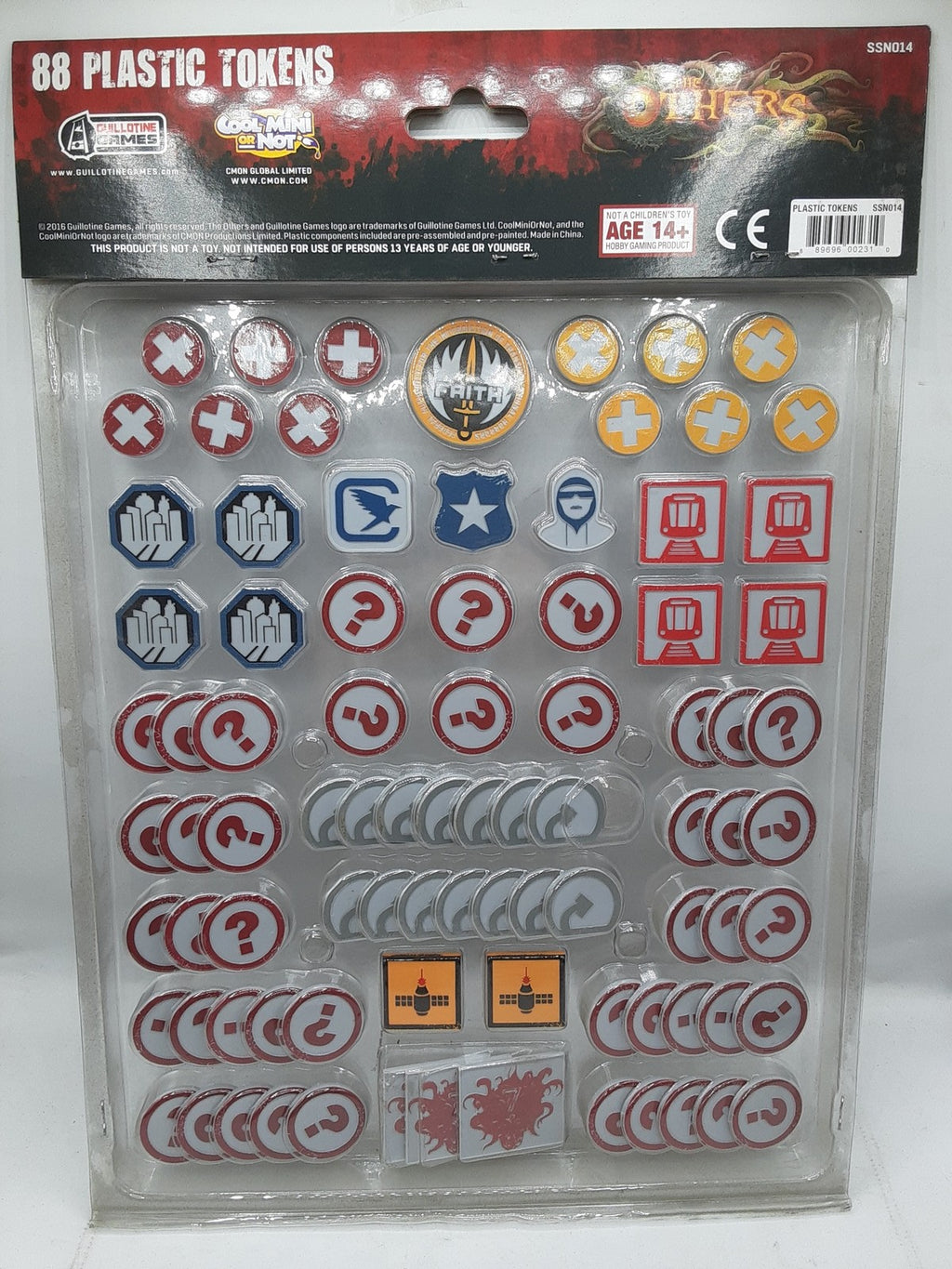 Gullotine Games The Others 88 Plastic Tokens