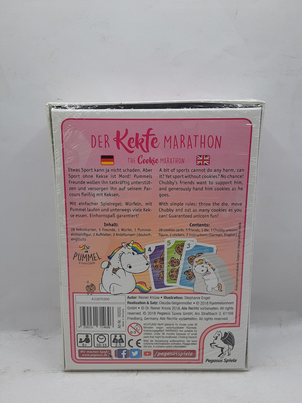 Pegasus Spiele - Pummel Einhorn - Der Kekfe Marathon