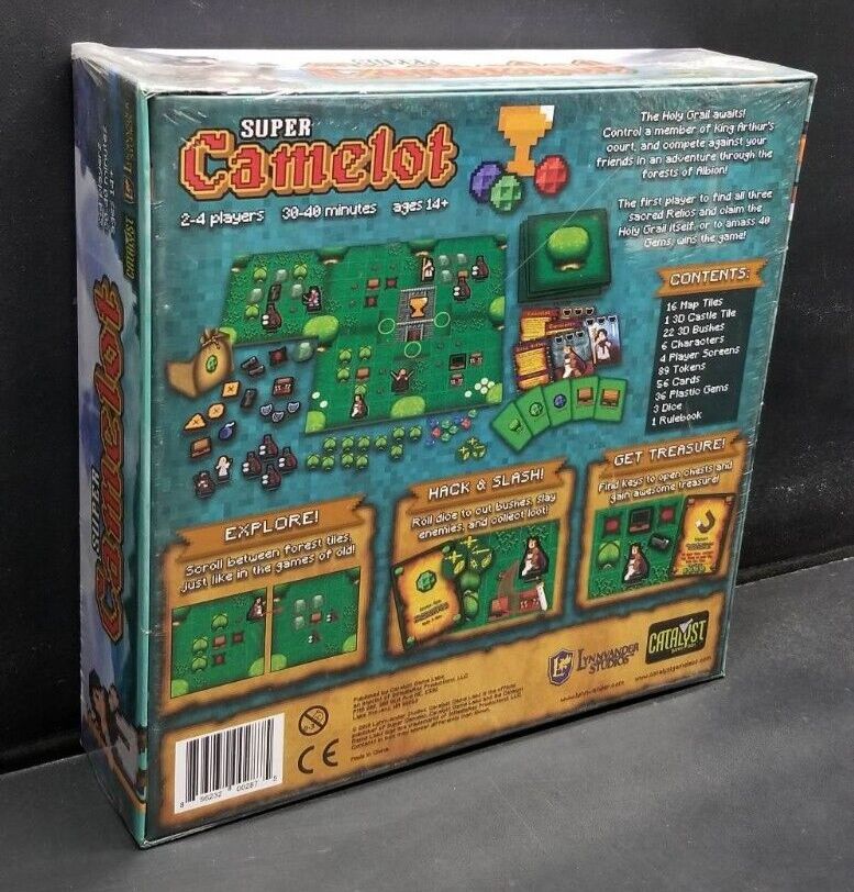 Super Camelot Board Game NEW SEALED
