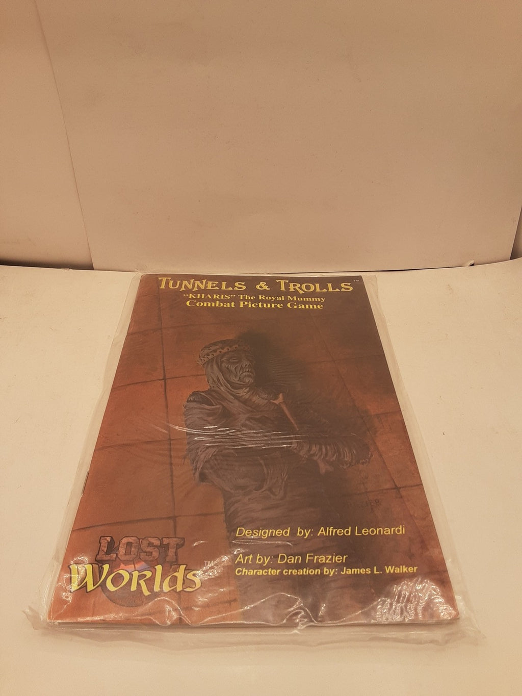 Tunnels & Trolls - "Kharis" the Royal Mummy - Lost Worlds Combat Picture Game