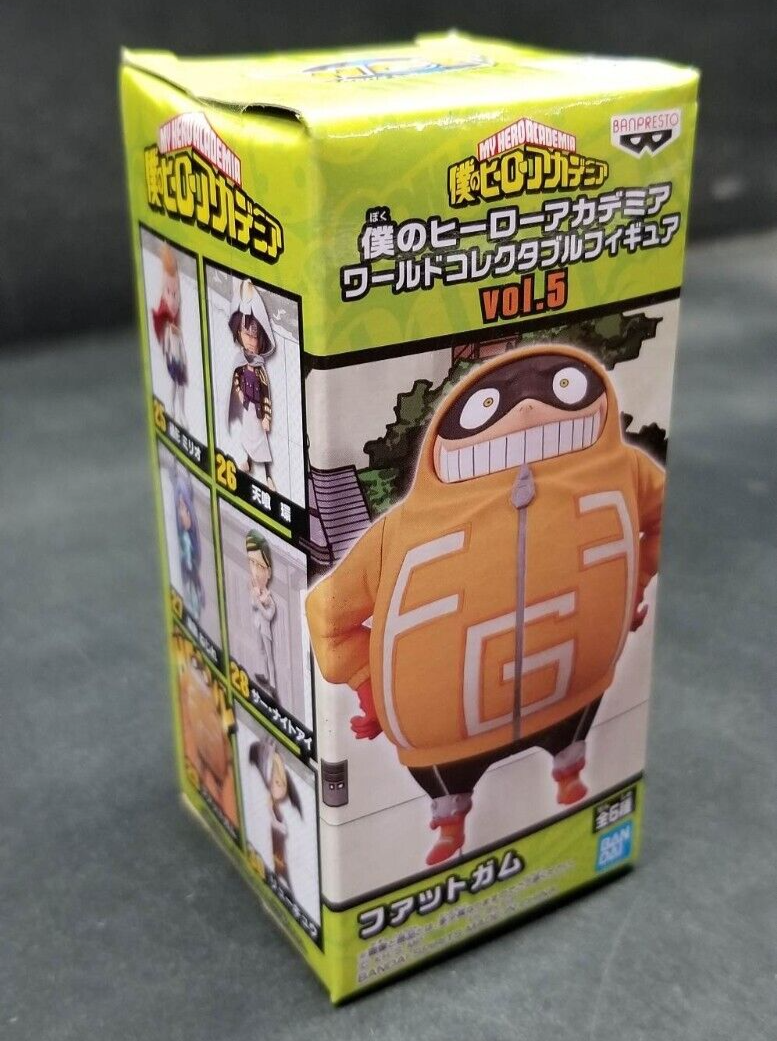 Fatgum My Hero Academia World Collectable Figure WCF Vol 5  Banpresto NEW IN BOX