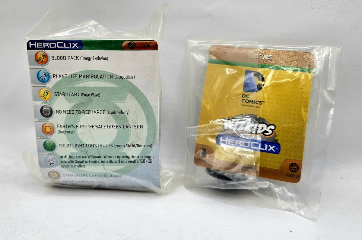 Heroclix - Jade (106) & Scissors Construct Bundle