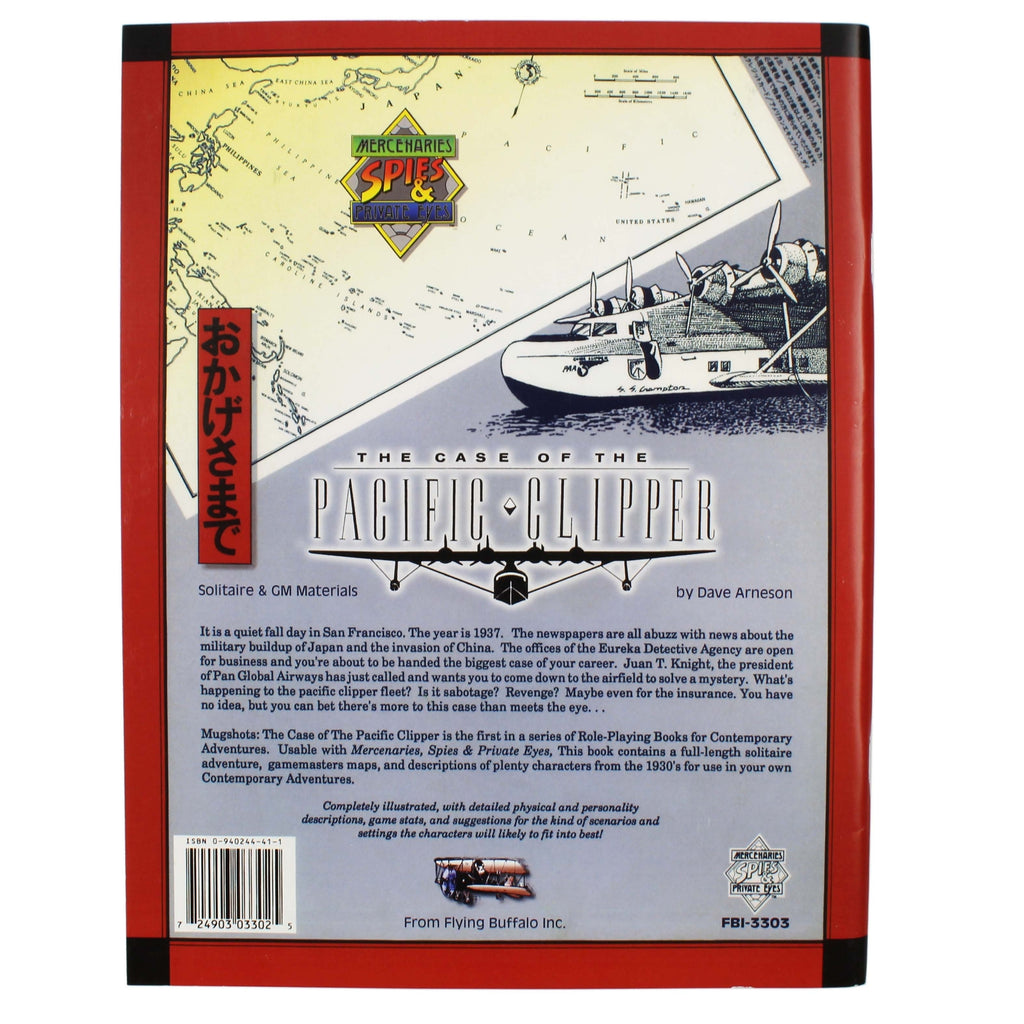 Mercenaries, Spies & Private Eyes: Mugshots I: Pacific Clipper