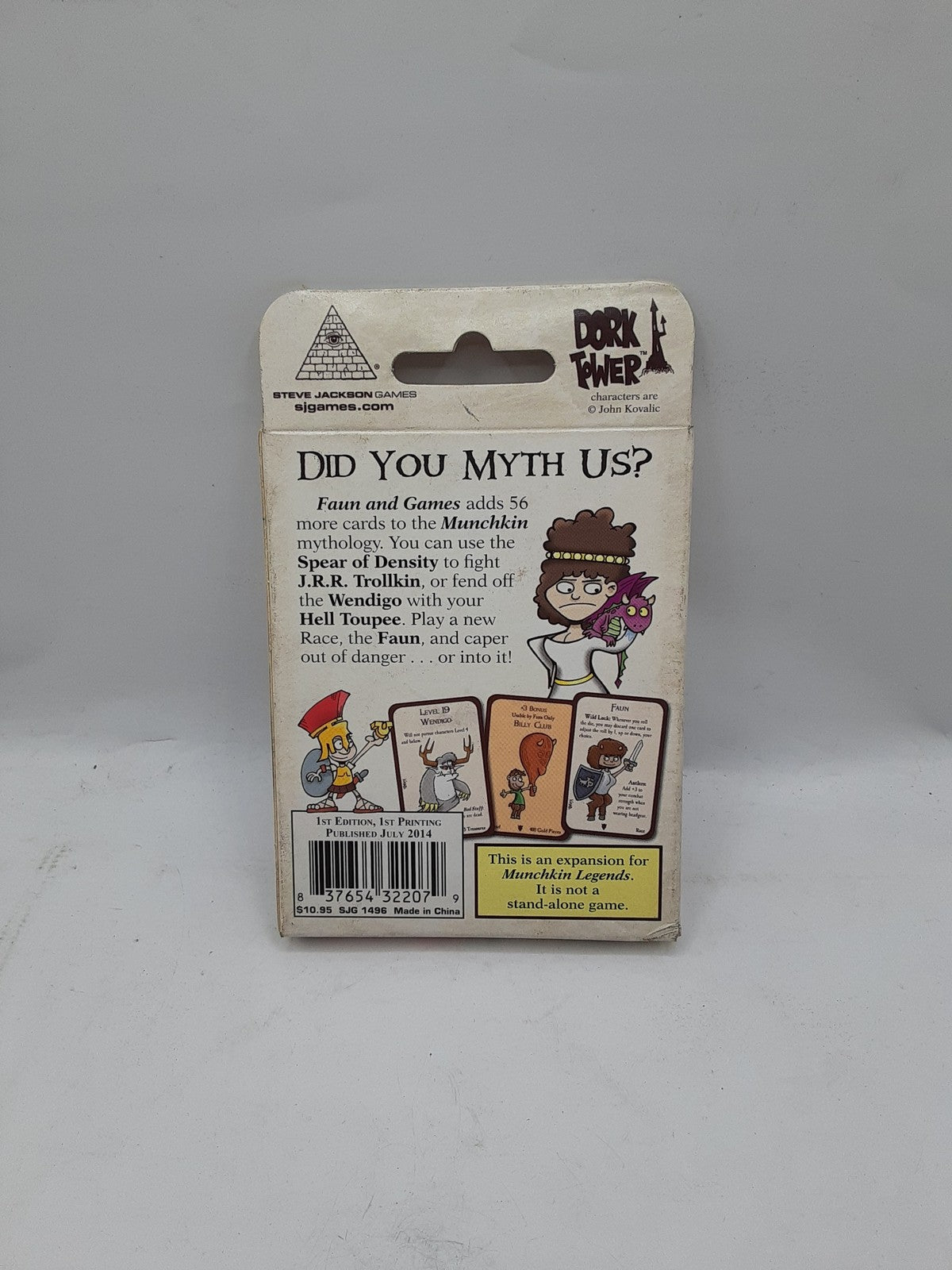 Steve Jackson Games Munchkin Legends 2 Faun and Games (NEW)