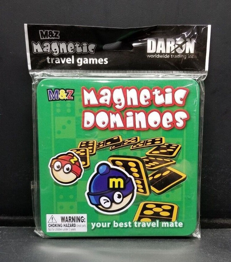 M&Z Magnetic Dominoes Travel Games NEW