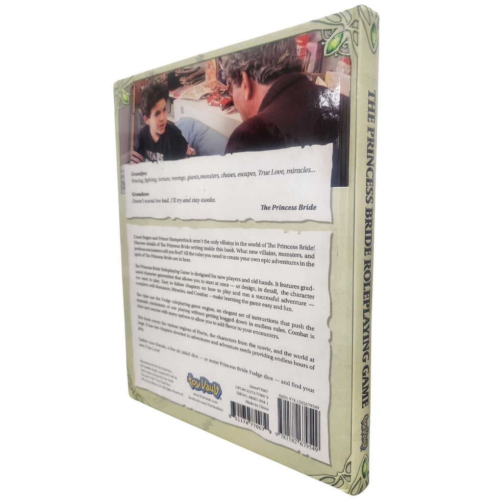 The Princess Bride RPG Role Playing Game Hardcover with Map Toy Vault NEW