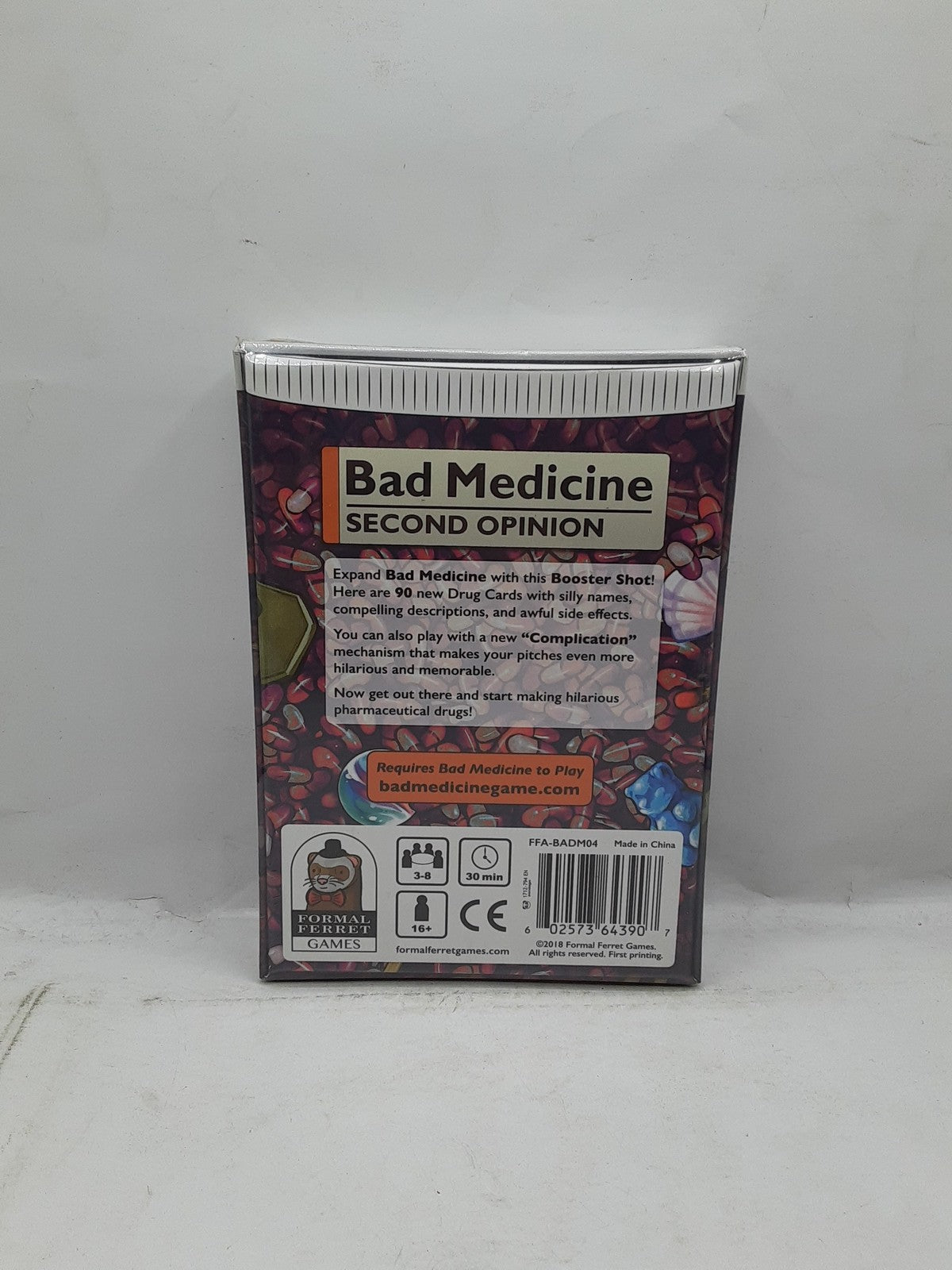 Formal Ferret Games Bad Medicine Second Opinion 90 New Cards Booster Shot