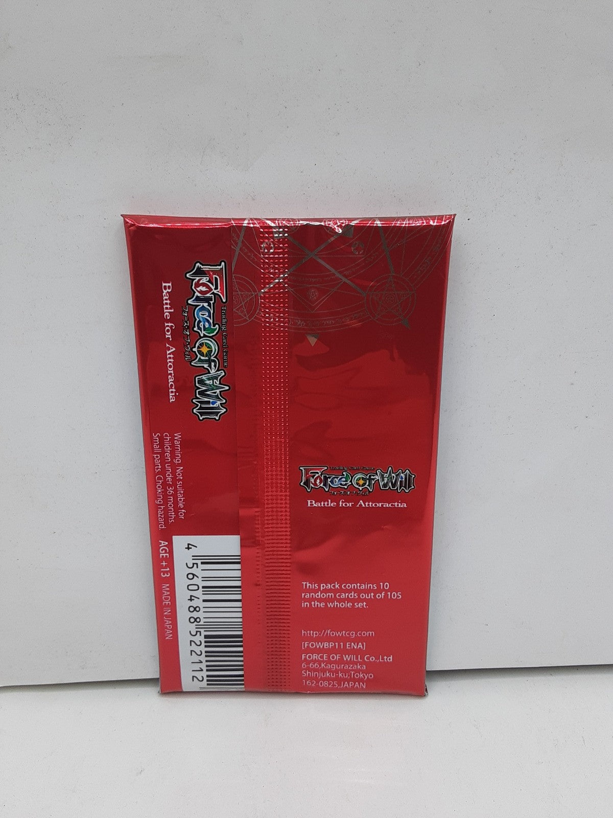Force of Will TCG - Battle for Attoractia Booster Pack (Lot of 5)