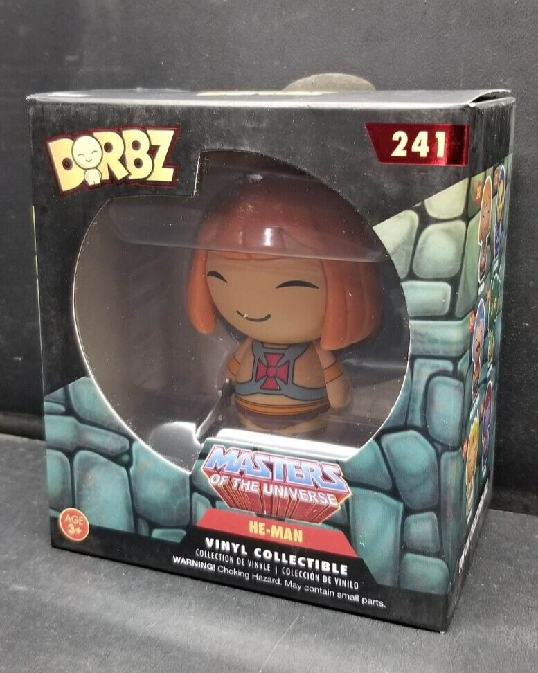 He-Man #241 Masters of the Universe Dorbz Funko Vinyl Figure NEW WORN BOX